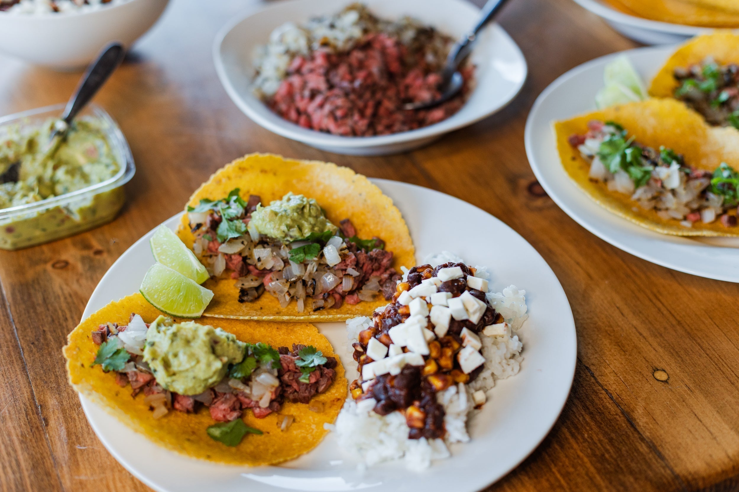 Grilled Steak & Onion Street Tacos