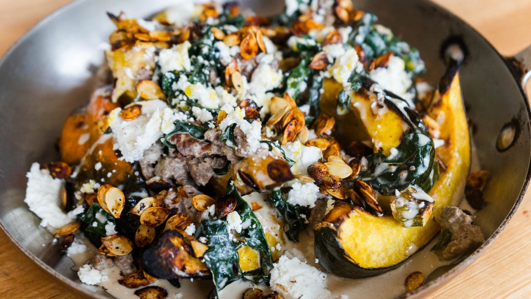 Roasted Squash with Italian Sausage - Old Salt Co-op