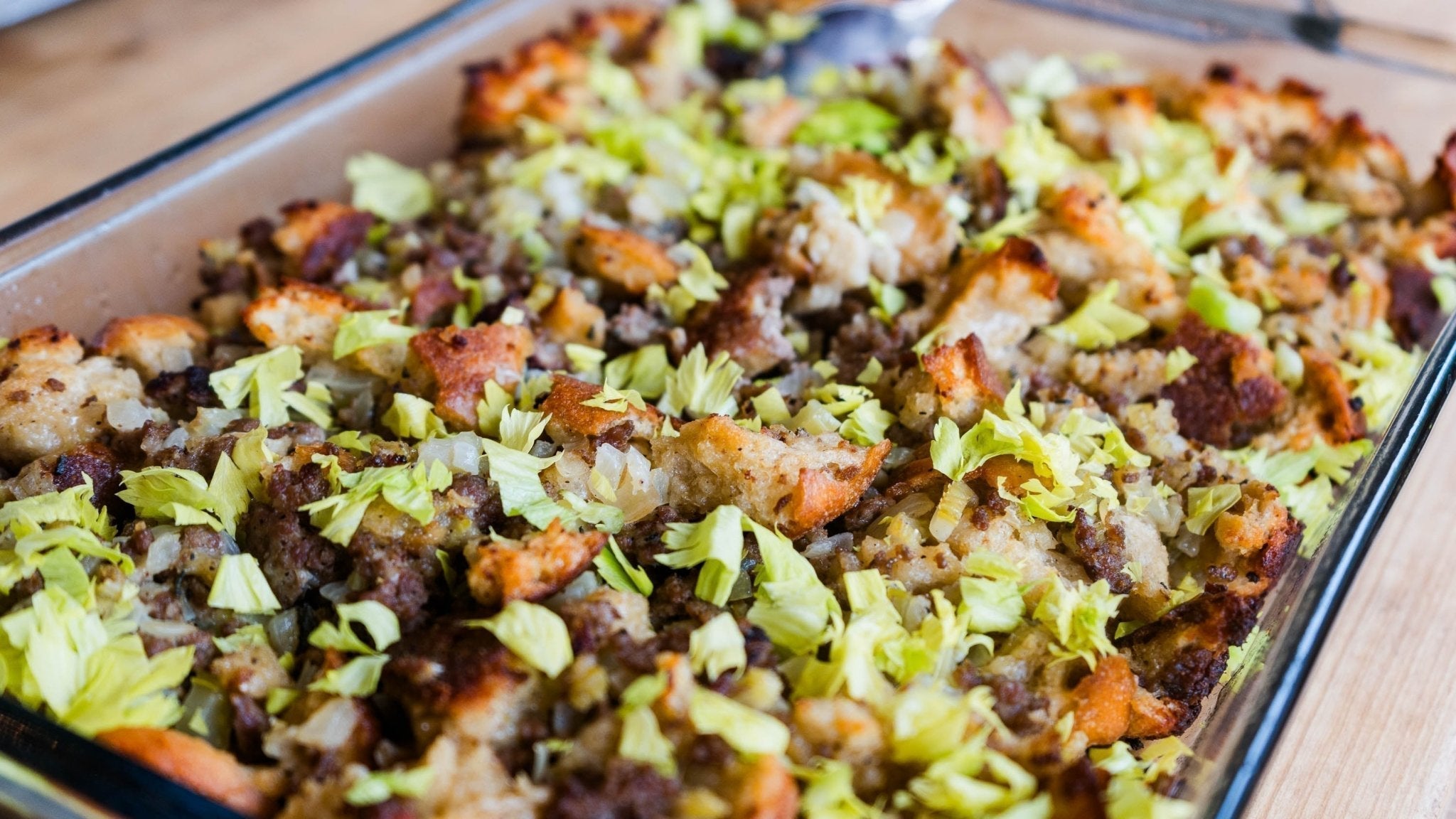 Savory Stuffing with Breakfast Sausage – Old Salt Co-op
