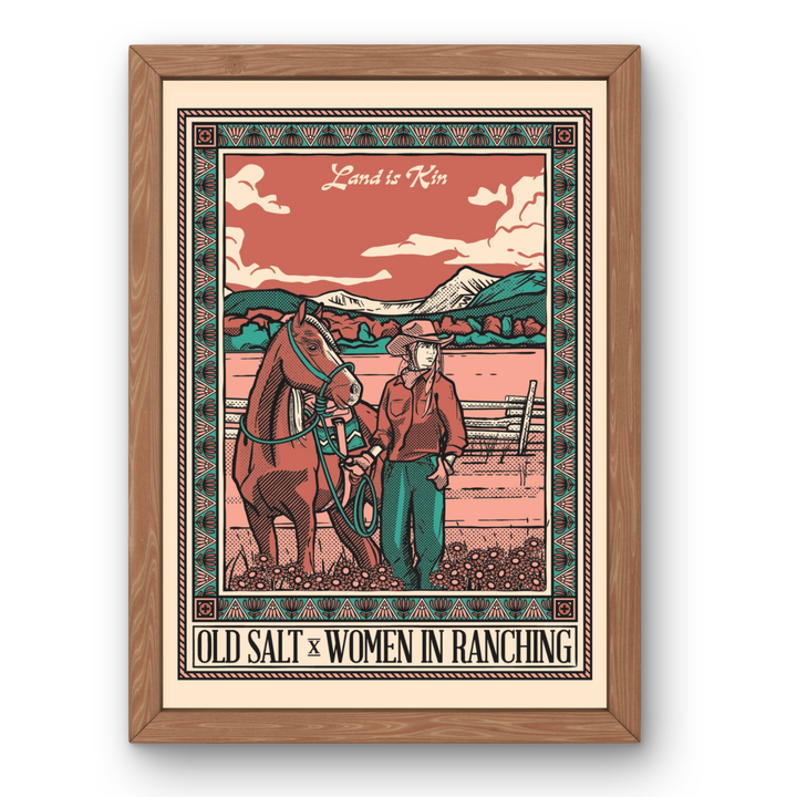 Women in Ranching x Old Salt Festival 2026 Poster