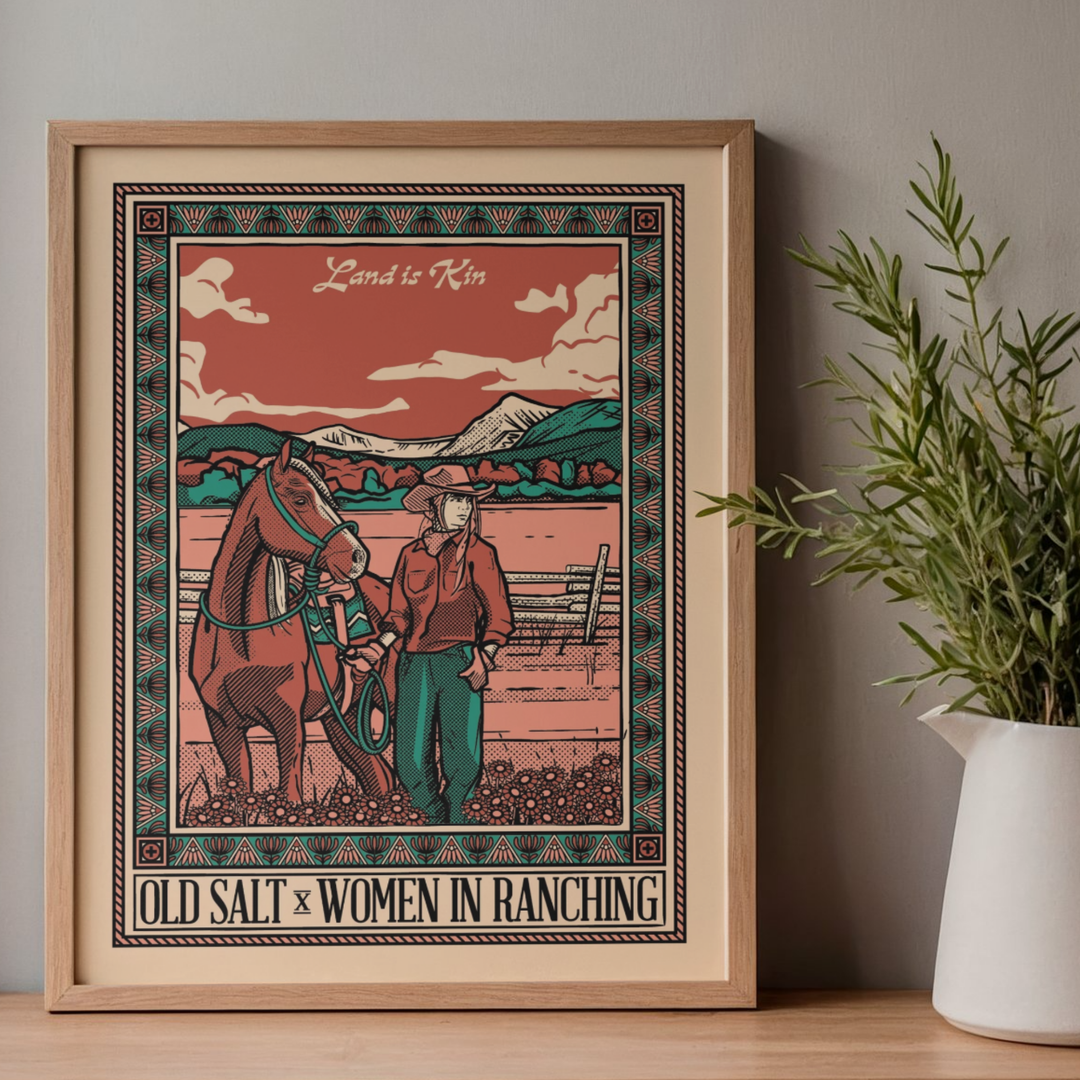 Women in Ranching x Old Salt Festival 2026 Poster