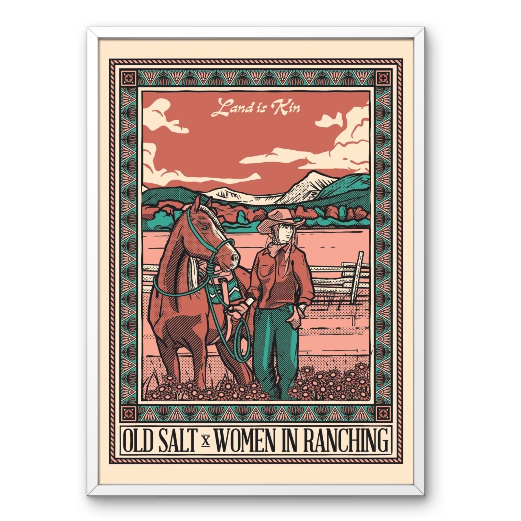 Women in Ranching x Old Salt Festival 2026 Poster – Old Salt Co-op