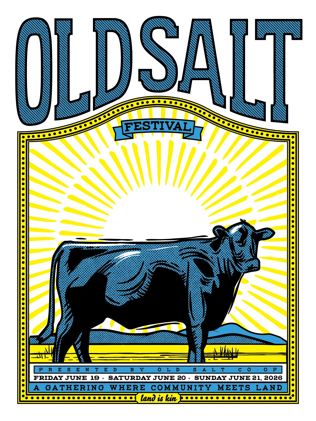 Old Salt Festival Poster — 4th Annual (2026) – Old Salt Co-op