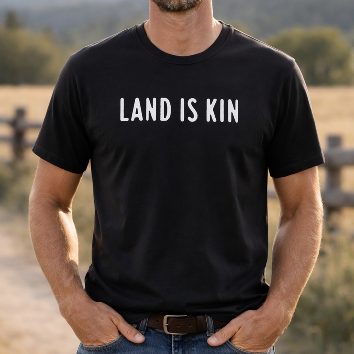 Old Salt “Land Is Kin” Unisex Black T-Shirt