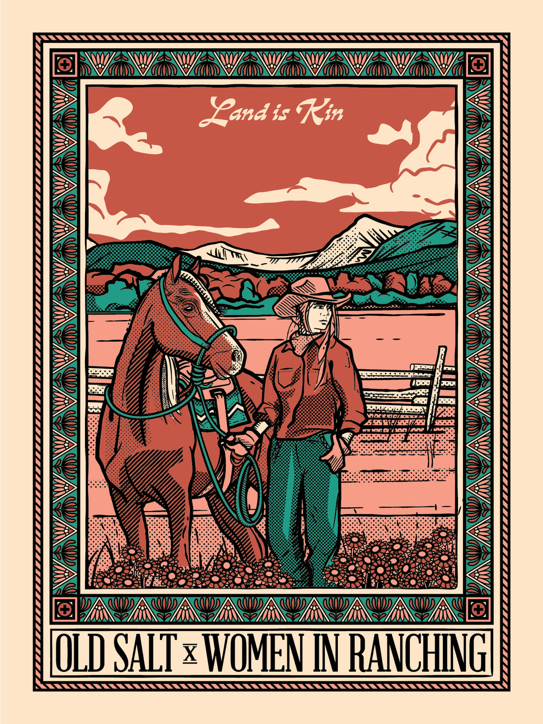 Women in Ranching x Old Salt Festival 2026 Poster