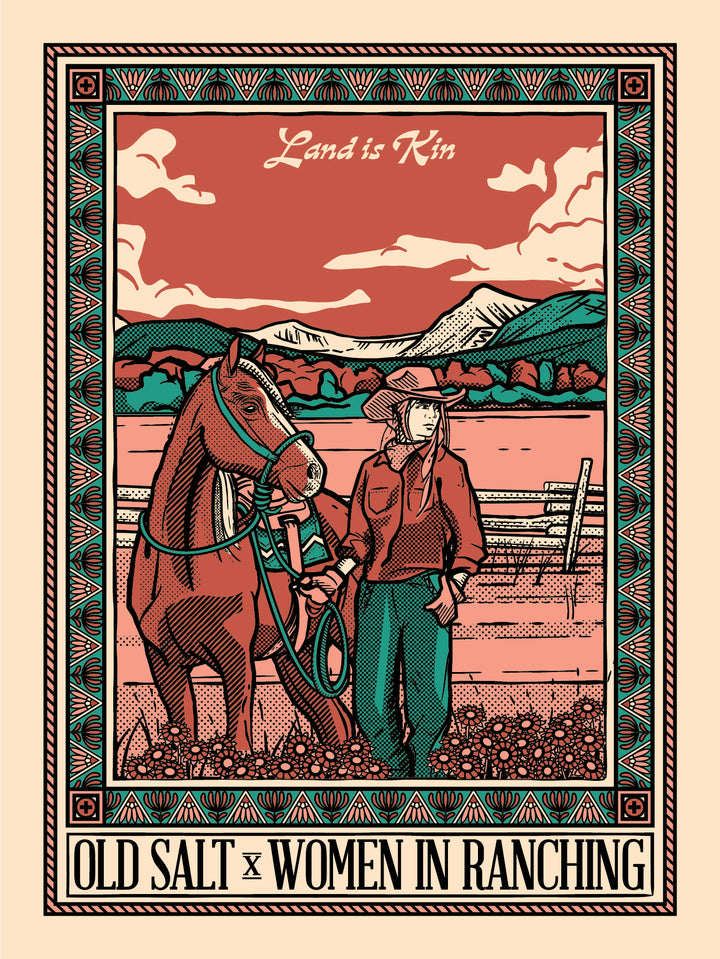 Women in Ranching x Old Salt Festival 2026 Poster
