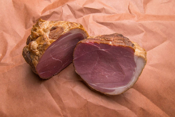 Hickory Smoked Ham with Local Honey - Value Added - Old Salt Co - op