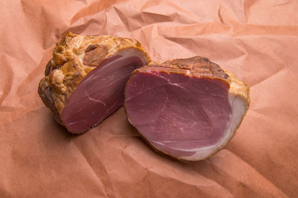 Hickory Smoked Ham with Local Honey - Value Added - Old Salt Co - op