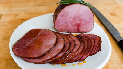 Hickory Smoked Ham with Local Honey - Value Added - Old Salt Co - op