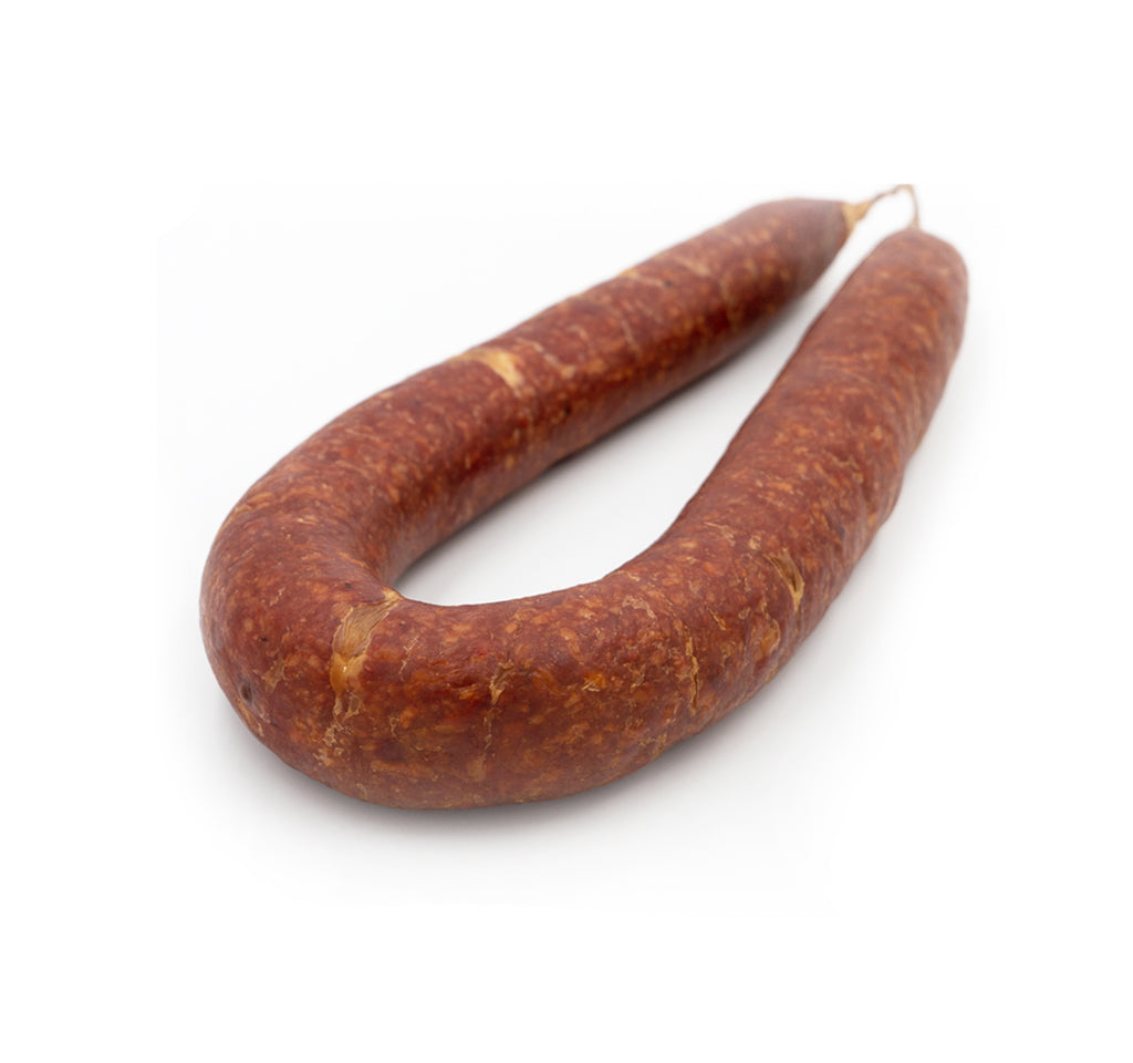 Smoked Sausage with Local Cheese
