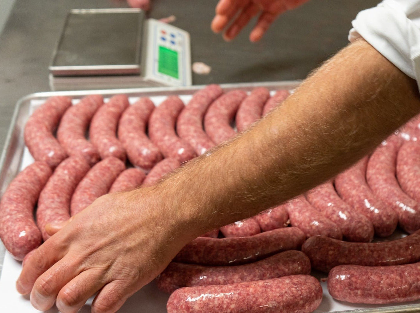 Bacon Jalapeno Cheeseburger Sausage -Value Added-Old Salt Co-op
