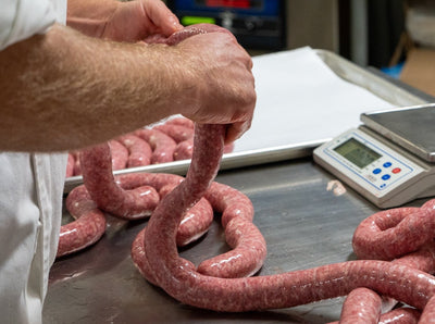 Bacon Jalapeno Cheeseburger Sausage -Value Added-Old Salt Co-op